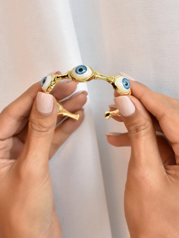 Eva Eye Protection Cuff Bangle