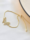 Klissaa Butterfly Crystal Bracelet
