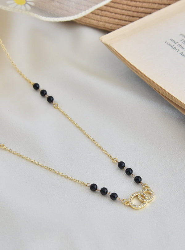 Klissaa Diamond Mangalsutra Necklace