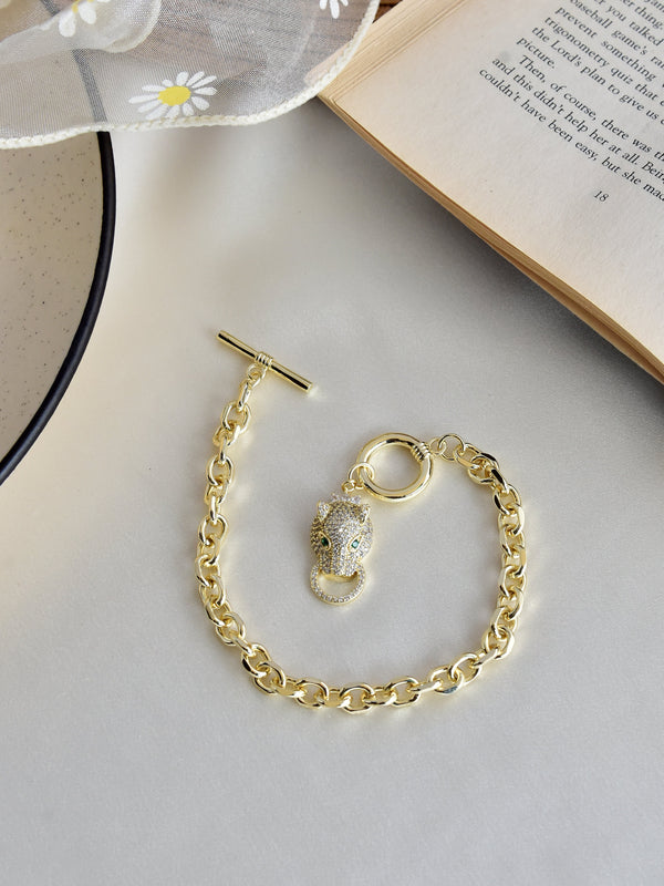 Vintage Panther Handmade Bracelet