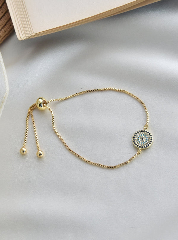 Daisy Evil Eye Bracelet