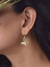 Klissaa Butterfly Drop Earrings