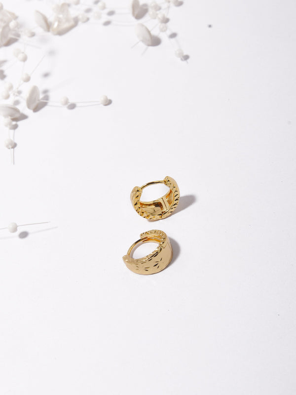 Starry Gaze Mini Hoops