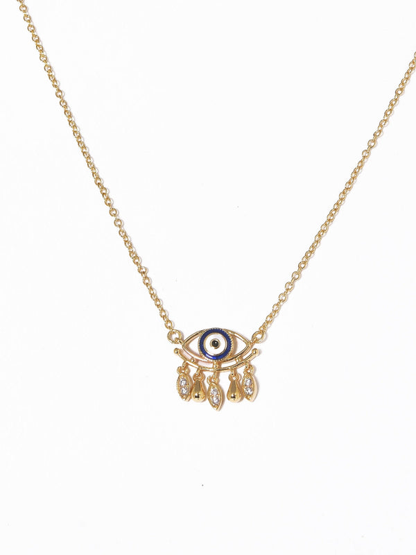 Symbolic Evil Eye Necklace