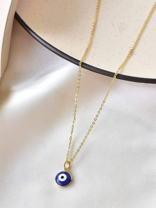 Minimalistic Evil Eye Necklace