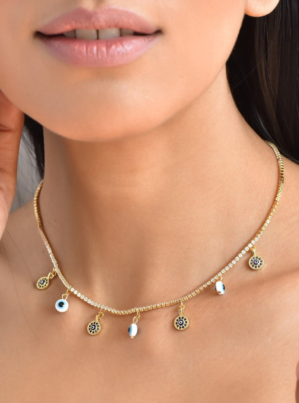 Amalfi Eye Nazar Necklace