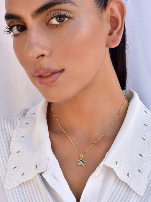 Callista Turtle Necklace