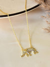 Klissaa White Haathi Necklace