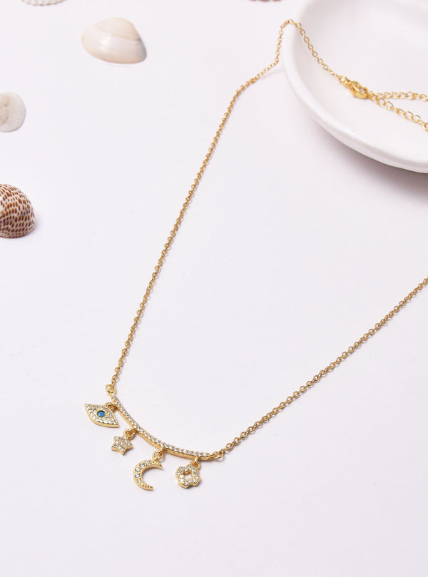 Snow White Charms Necklace