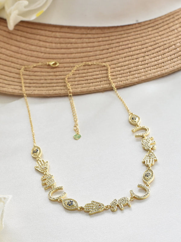 The Good Vibes Multi Charm Necklace