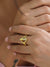 22K Gold Plated Statement Ring