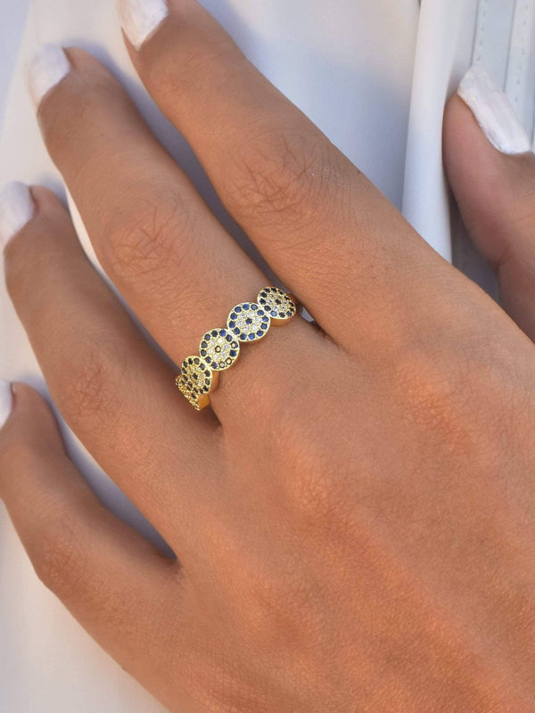Forever Evil Eye Ring