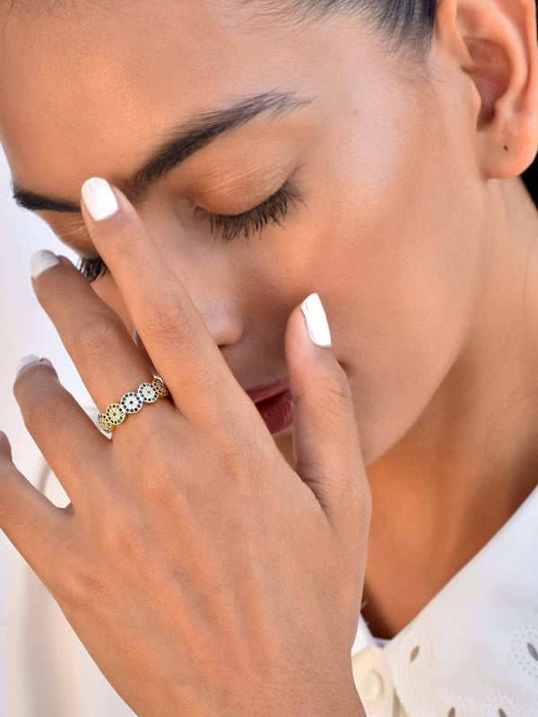 Forever Evil Eye Ring
