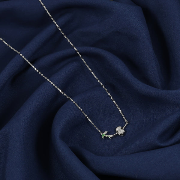 SILVER PANDA NECKLACE