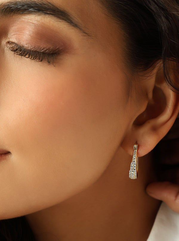 Sculpted Hoop Earrings