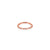 925 SILVER ETERNITY BAND ROSE GOLD RING