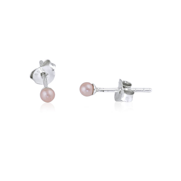 Blush Pearl Stud Earrings