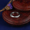 925 SILVER CROSSOVER RING
