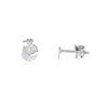 Luna Dome Stud Earrings
