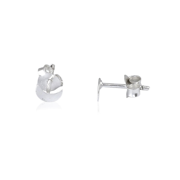 Luna Dome Stud Earrings