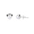 Aurora Pearl Accent Stud Earrings