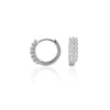Aura Mini Diamond Hoop Earrings