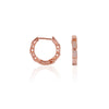 Aurex Geometric Diamond Hoops