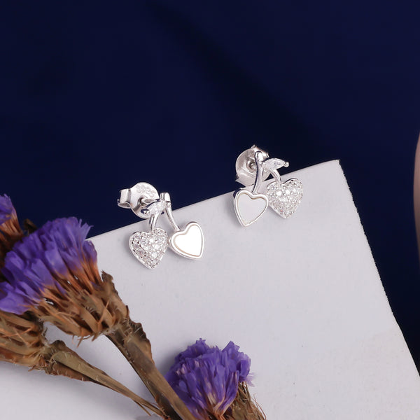 925 SILVER HEART TOPS