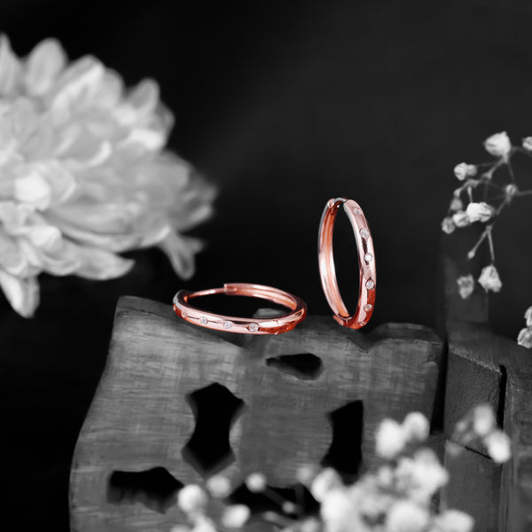 Eternal Spark Diamond Hoops