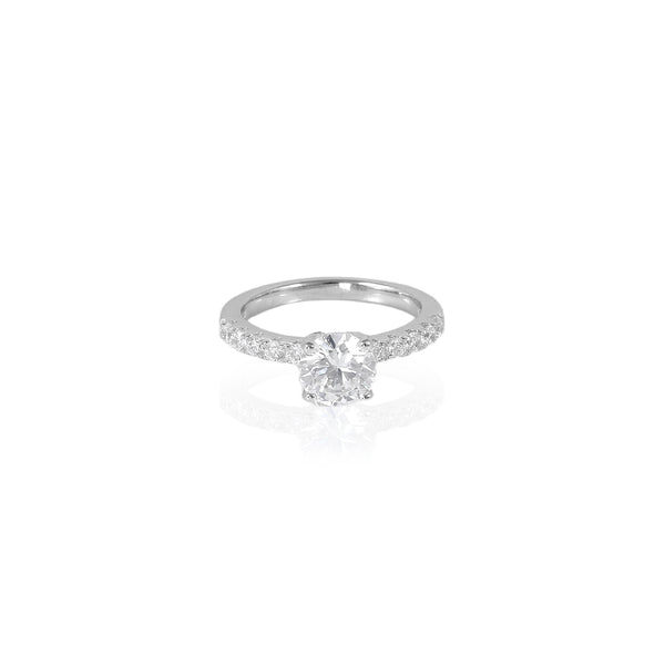 925 SILVER SOLITAIRE RING