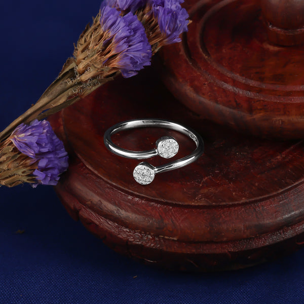 925 SILVER OPEN WRAP RING