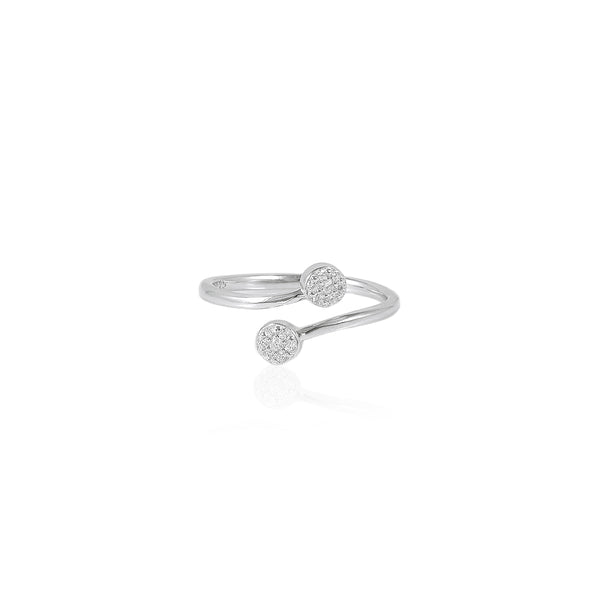 925 SILVER OPEN WRAP RING
