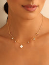 Shiny Clover Necklace