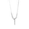 MORDERN CASCADE SILVER NECKLACE