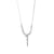 MORDERN CASCADE SILVER NECKLACE