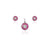 925 SILVER ROUND PENDANT SET