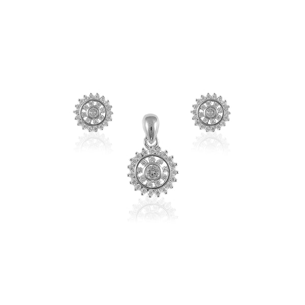 925 SILVER MANDALA PENDAL SET