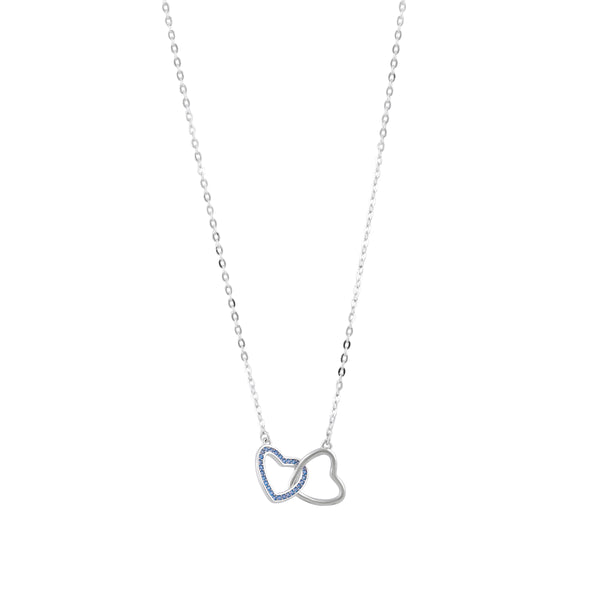 INTERLOCKING HEARTS NECKLACE
