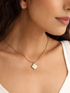 Florence White Clover Necklace