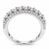 Marquise Cut Moissanite Cluster Diamond Ring