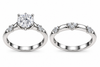 Elegant Moissanite Women’s Ring Pair