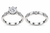 Elegant Moissanite Women’s Ring Pair