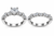 Elegant Solitaire & Diamond Band Ring Pair