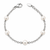 Classic Pearl Beaded 92.5 Silver Bracelet