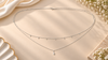 LAYERED SILVER CRYSTAL WAIST BELLY CHAIN