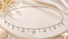 Ocean Charm Pearl Silver Waist Chain