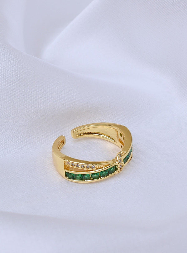 Elina Green Zirconia Band