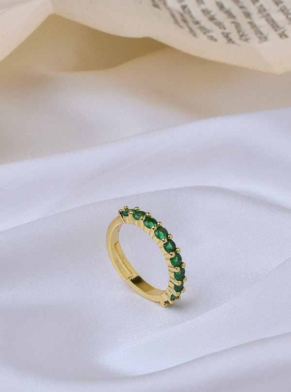 Suzane Emerald Ring