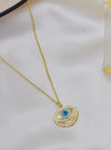 Alluring Evil Eye Pendant Necklace