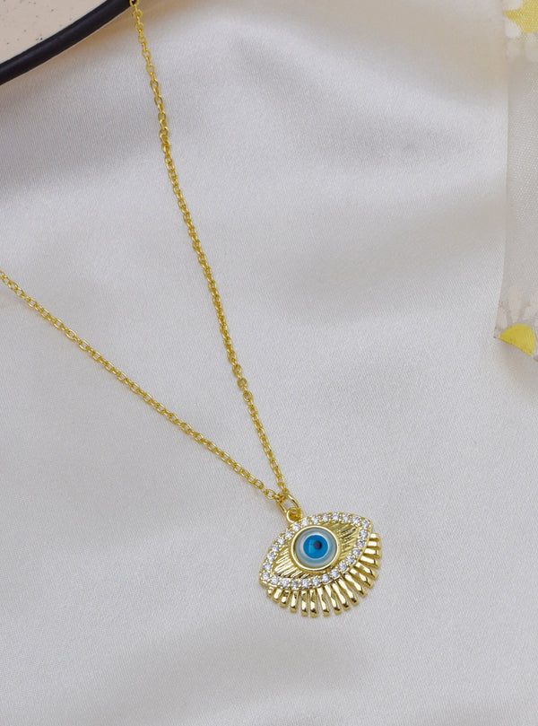 Alluring Evil Eye Pendant Necklace